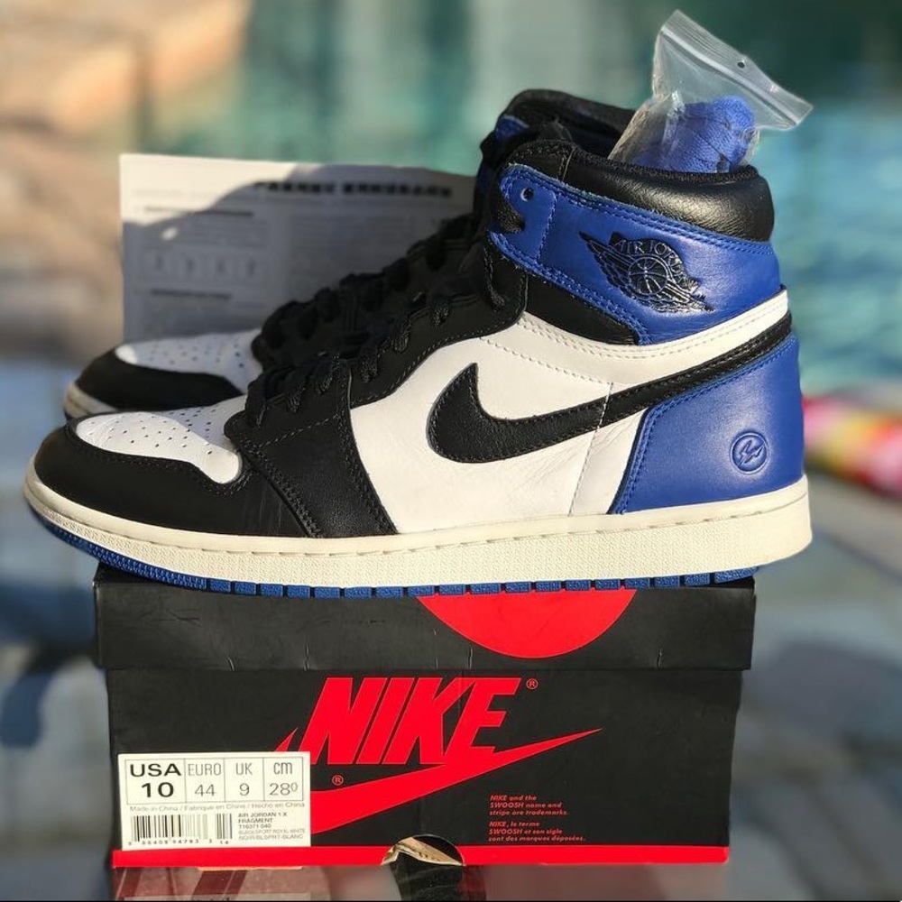 Air Jordan 1 x Fragment